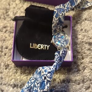 Liberty Floral Blue and White Watch